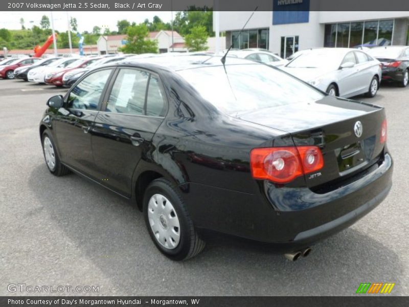 Black / Art Gray 2007 Volkswagen Jetta 2.5 Sedan