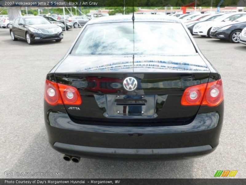 Black / Art Gray 2007 Volkswagen Jetta 2.5 Sedan