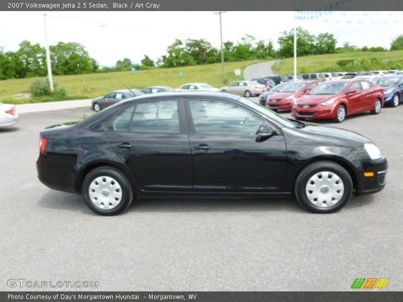 Black / Art Gray 2007 Volkswagen Jetta 2.5 Sedan