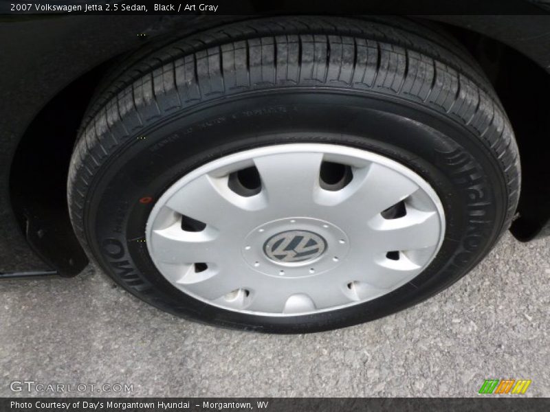 Black / Art Gray 2007 Volkswagen Jetta 2.5 Sedan