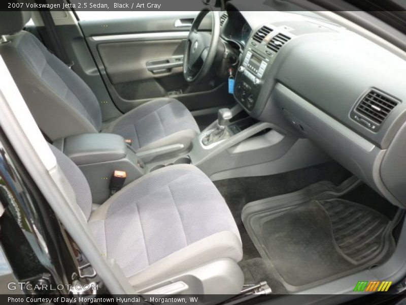 Black / Art Gray 2007 Volkswagen Jetta 2.5 Sedan