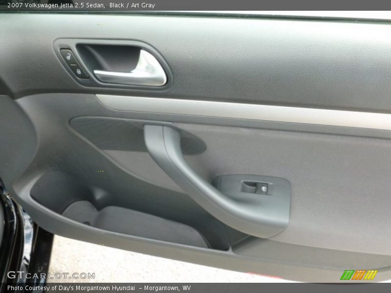 Black / Art Gray 2007 Volkswagen Jetta 2.5 Sedan
