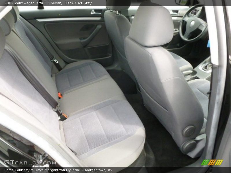 Black / Art Gray 2007 Volkswagen Jetta 2.5 Sedan