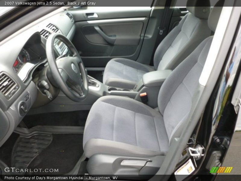 Black / Art Gray 2007 Volkswagen Jetta 2.5 Sedan