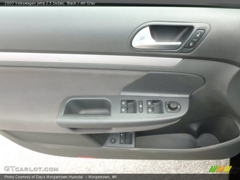 Black / Art Gray 2007 Volkswagen Jetta 2.5 Sedan