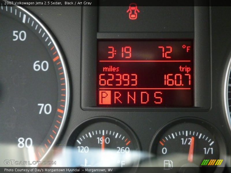 Black / Art Gray 2007 Volkswagen Jetta 2.5 Sedan