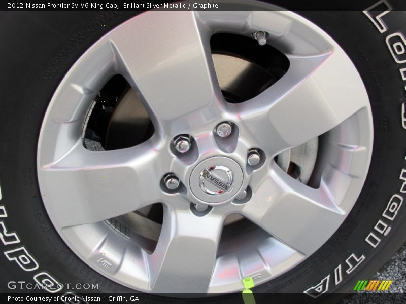 Brilliant Silver Metallic / Graphite 2012 Nissan Frontier SV V6 King Cab