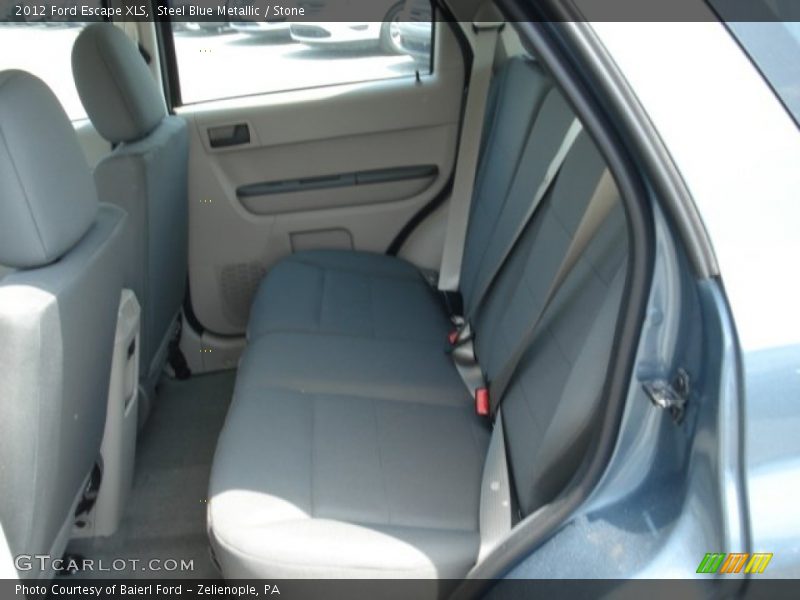 Steel Blue Metallic / Stone 2012 Ford Escape XLS