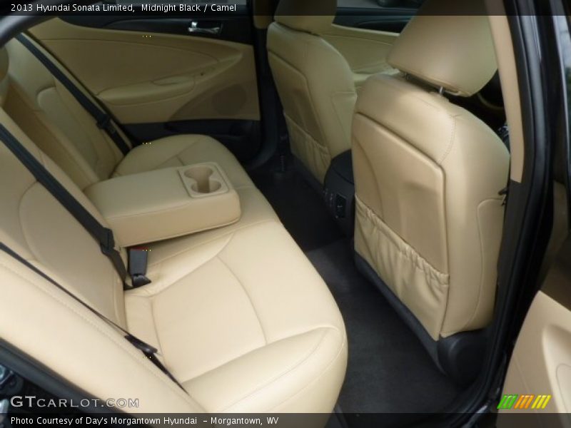 Midnight Black / Camel 2013 Hyundai Sonata Limited