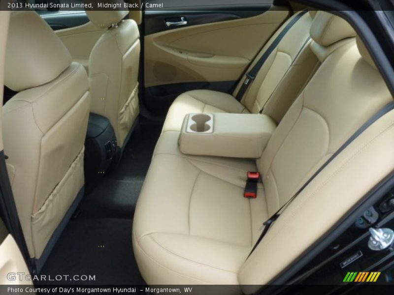 Midnight Black / Camel 2013 Hyundai Sonata Limited