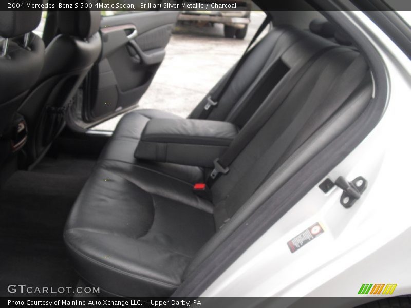 Brilliant Silver Metallic / Charcoal 2004 Mercedes-Benz S 500 4Matic Sedan