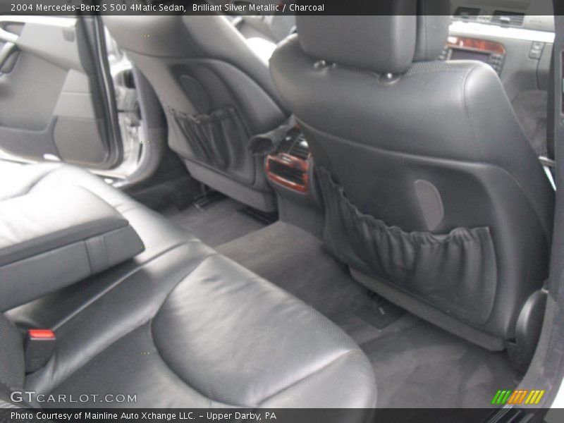 Brilliant Silver Metallic / Charcoal 2004 Mercedes-Benz S 500 4Matic Sedan