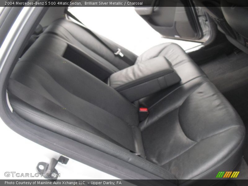 Brilliant Silver Metallic / Charcoal 2004 Mercedes-Benz S 500 4Matic Sedan