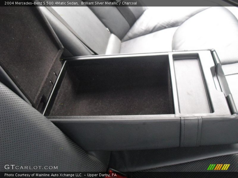 Brilliant Silver Metallic / Charcoal 2004 Mercedes-Benz S 500 4Matic Sedan