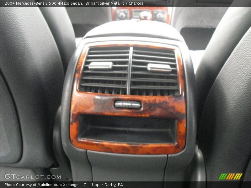 Brilliant Silver Metallic / Charcoal 2004 Mercedes-Benz S 500 4Matic Sedan