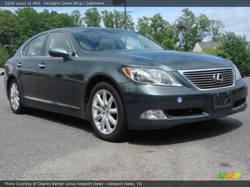 Verdigris Green Mica / Cashmere 2008 Lexus LS 460