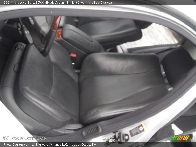 Brilliant Silver Metallic / Charcoal 2004 Mercedes-Benz S 500 4Matic Sedan
