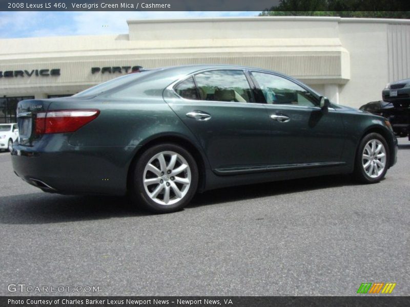 Verdigris Green Mica / Cashmere 2008 Lexus LS 460