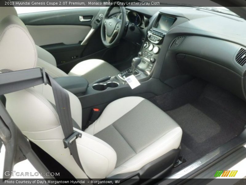  2013 Genesis Coupe 2.0T Premium Gray Leather/Gray Cloth Interior