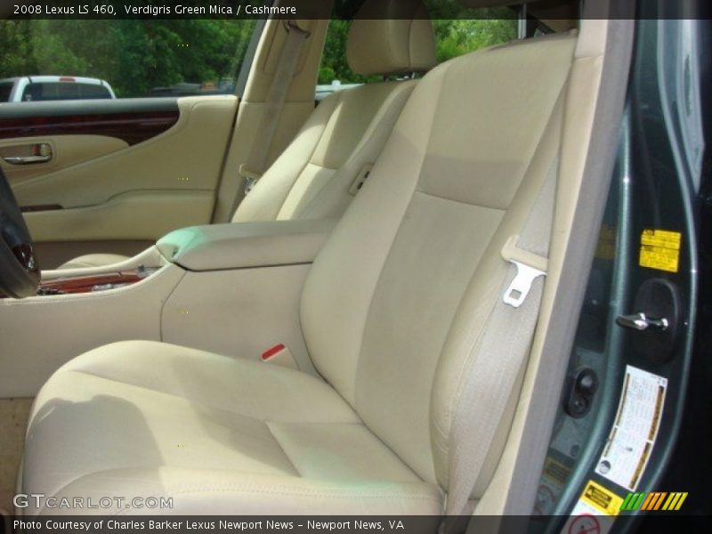 Verdigris Green Mica / Cashmere 2008 Lexus LS 460