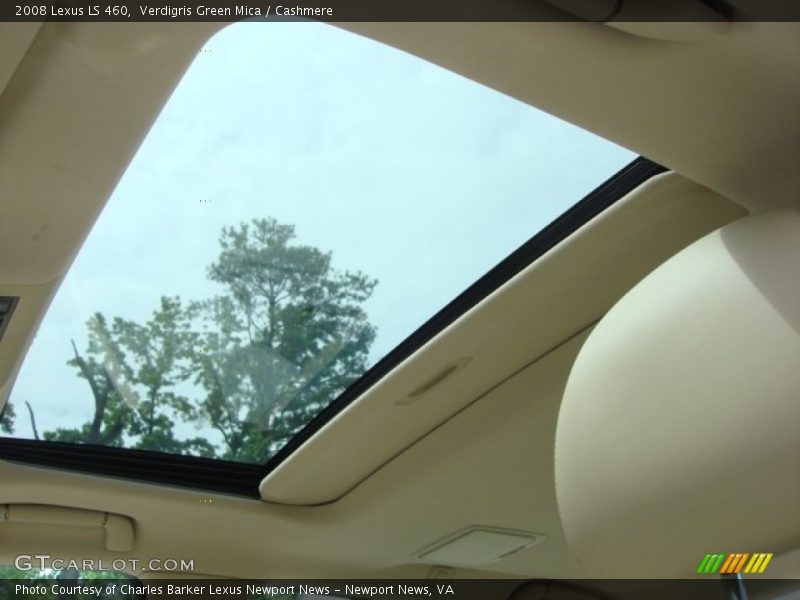 Verdigris Green Mica / Cashmere 2008 Lexus LS 460