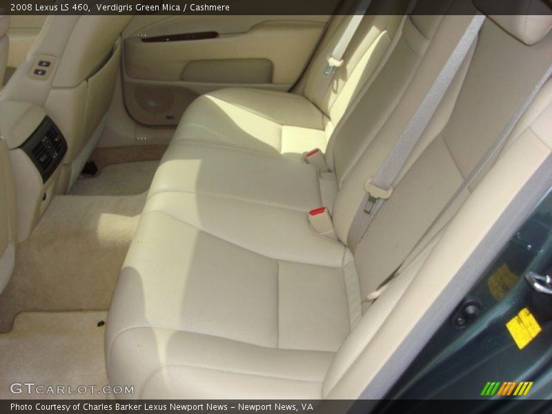 Verdigris Green Mica / Cashmere 2008 Lexus LS 460