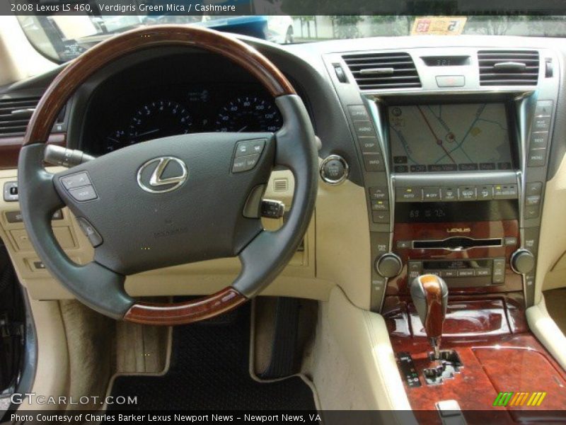 Verdigris Green Mica / Cashmere 2008 Lexus LS 460