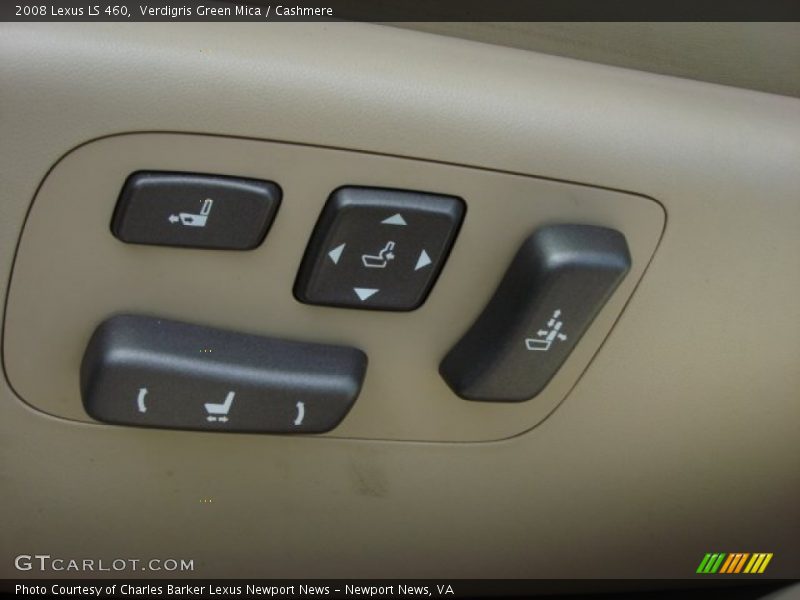 Verdigris Green Mica / Cashmere 2008 Lexus LS 460