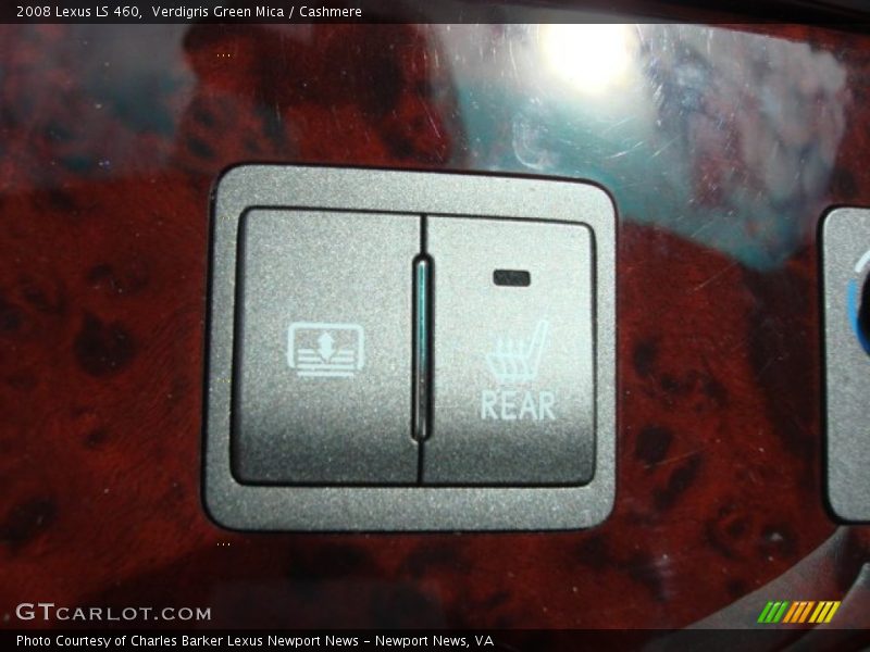 Verdigris Green Mica / Cashmere 2008 Lexus LS 460
