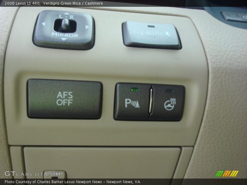 Verdigris Green Mica / Cashmere 2008 Lexus LS 460