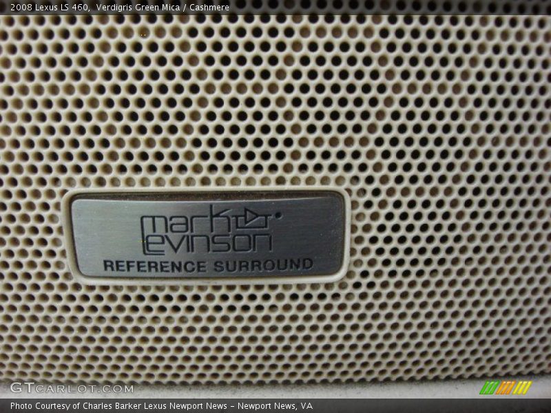 Verdigris Green Mica / Cashmere 2008 Lexus LS 460