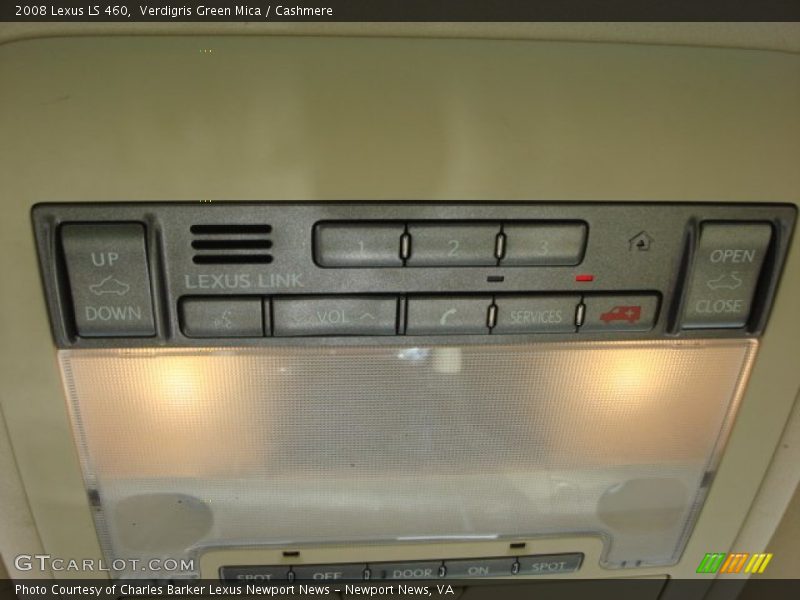 Verdigris Green Mica / Cashmere 2008 Lexus LS 460