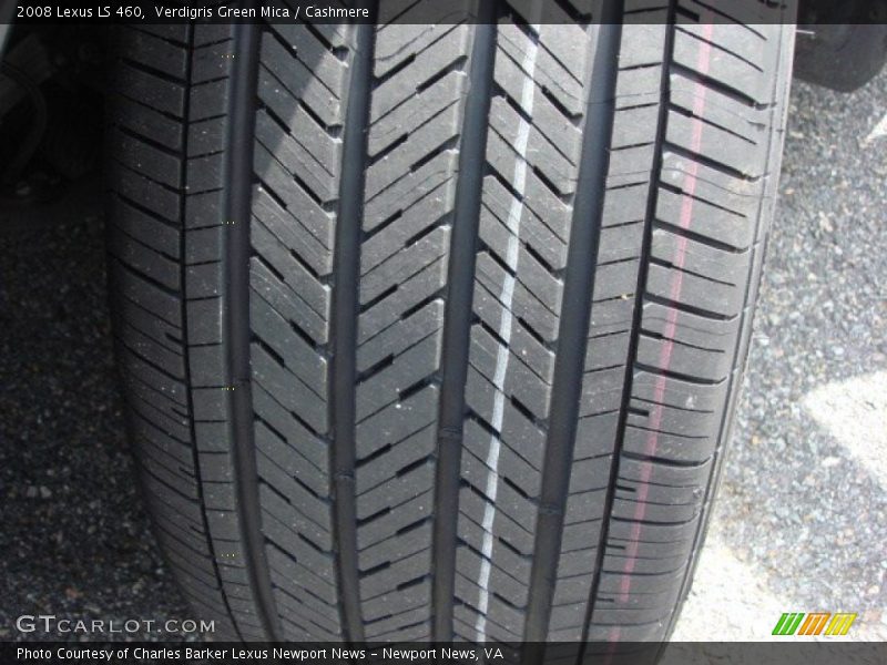 Verdigris Green Mica / Cashmere 2008 Lexus LS 460