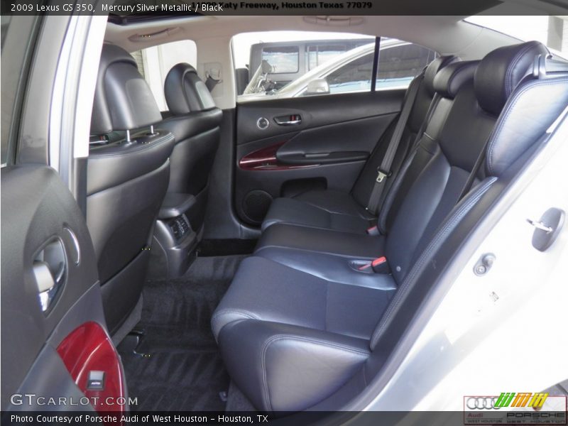 Mercury Silver Metallic / Black 2009 Lexus GS 350