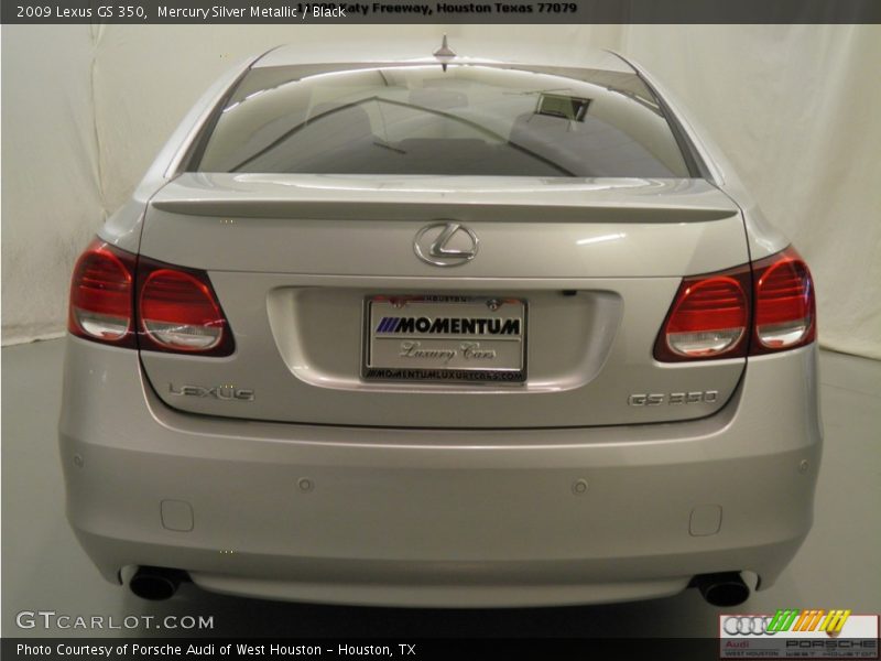 Mercury Silver Metallic / Black 2009 Lexus GS 350