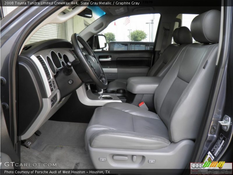 Slate Gray Metallic / Graphite Gray 2008 Toyota Tundra Limited CrewMax 4x4