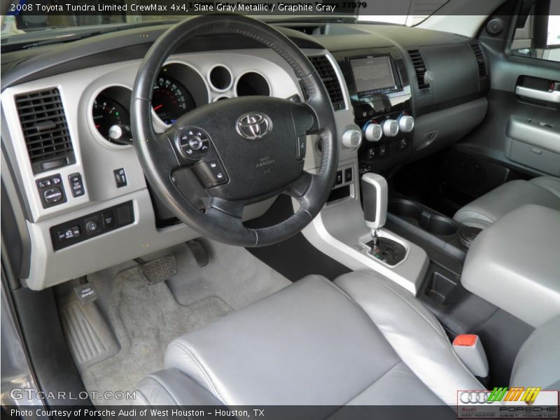 Slate Gray Metallic / Graphite Gray 2008 Toyota Tundra Limited CrewMax 4x4