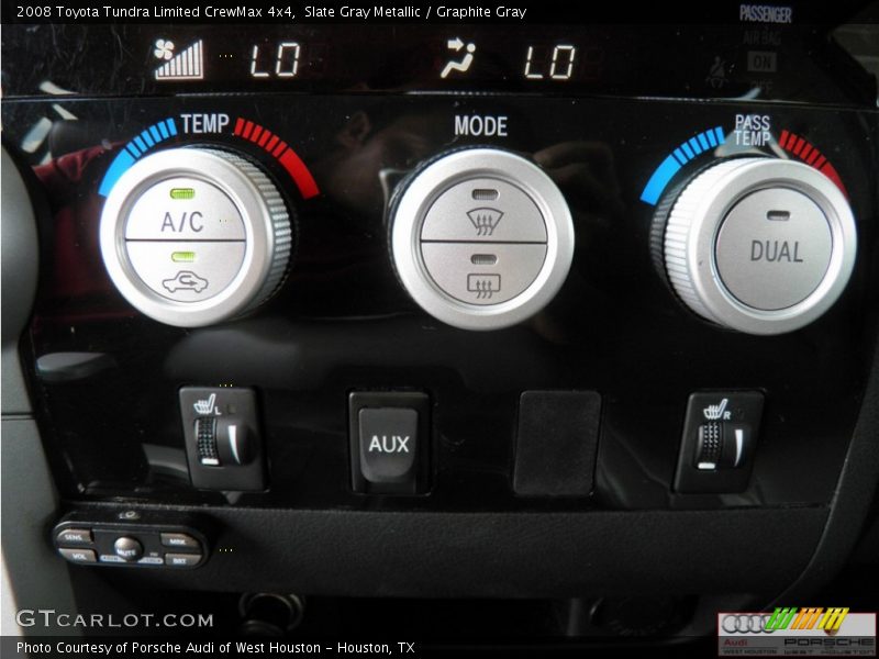 Slate Gray Metallic / Graphite Gray 2008 Toyota Tundra Limited CrewMax 4x4