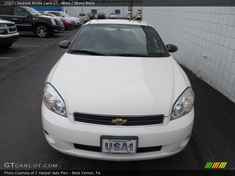 White / Ebony Black 2007 Chevrolet Monte Carlo LT