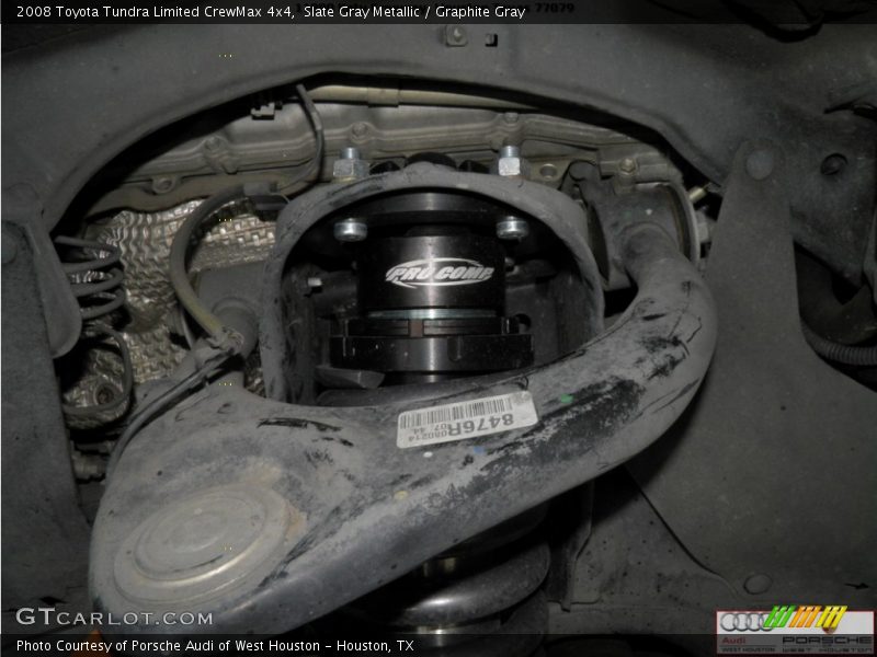 Slate Gray Metallic / Graphite Gray 2008 Toyota Tundra Limited CrewMax 4x4