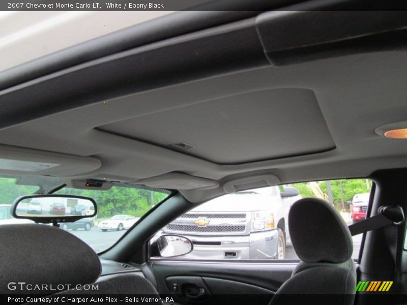 White / Ebony Black 2007 Chevrolet Monte Carlo LT