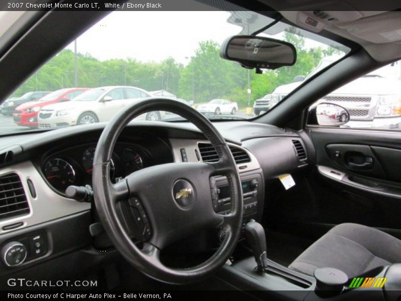 White / Ebony Black 2007 Chevrolet Monte Carlo LT