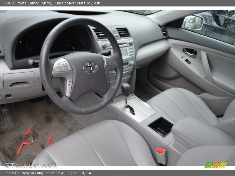 Classic Silver Metallic / Ash 2008 Toyota Camry Hybrid