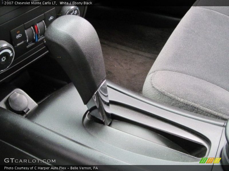 White / Ebony Black 2007 Chevrolet Monte Carlo LT