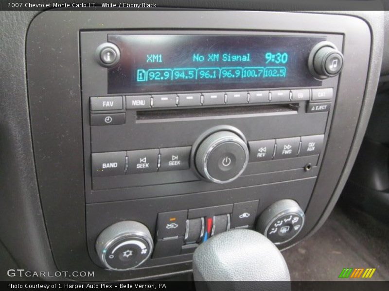 White / Ebony Black 2007 Chevrolet Monte Carlo LT