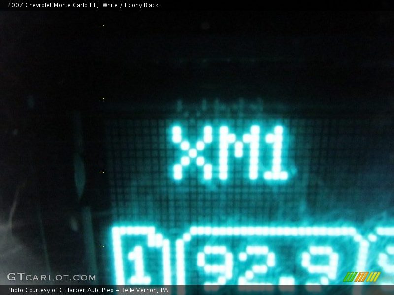 White / Ebony Black 2007 Chevrolet Monte Carlo LT