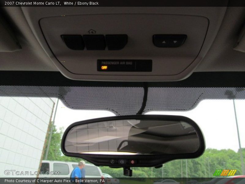 White / Ebony Black 2007 Chevrolet Monte Carlo LT