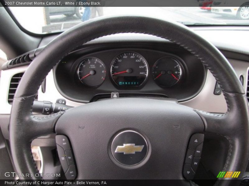 White / Ebony Black 2007 Chevrolet Monte Carlo LT