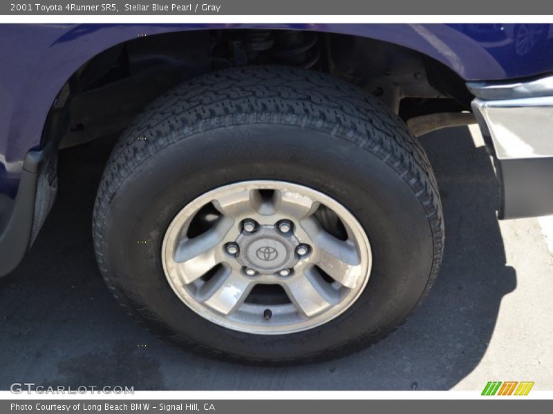 Stellar Blue Pearl / Gray 2001 Toyota 4Runner SR5