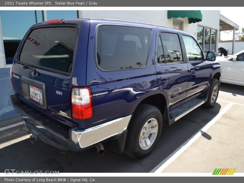 Stellar Blue Pearl / Gray 2001 Toyota 4Runner SR5